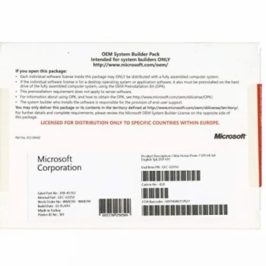 نظام تشغيل Microsoft Windows 7 Home Premium