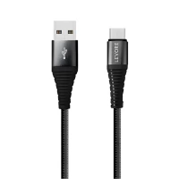 سلك شاحن ليفوري مايكرو USB - 1.80 متر - اسود سلك شاحن ليفوري مايكرو USB - 1.80 متر - اسود